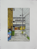 Alley with Western Station